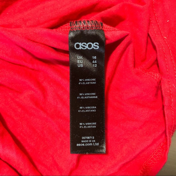 ASOS Maternity Bardot Dress with Long Sleeve - Picture 6 of 7